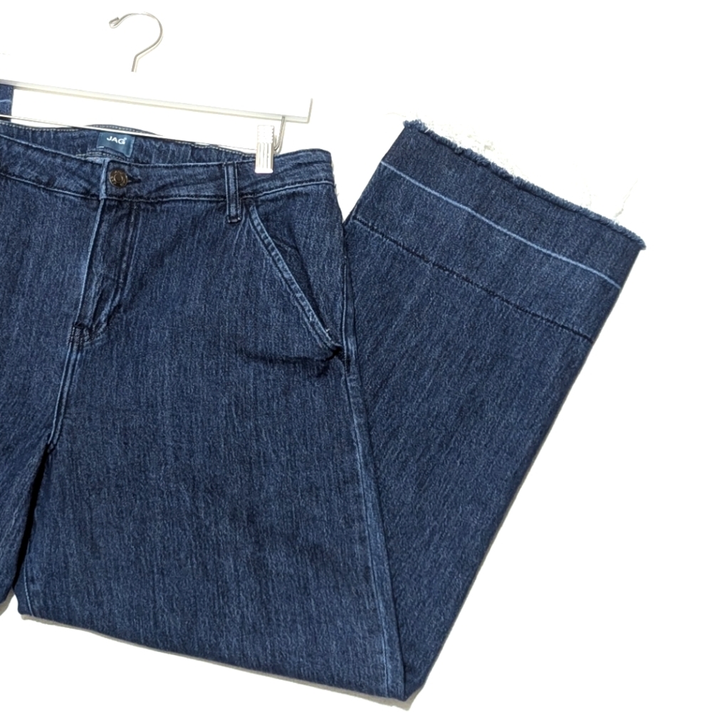 Jag | Plus Size | Wide Leg Jeans | Flexible | Casual Bohemian | Relaxed Fit |